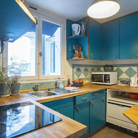 Hostnfly - Splendid Bright Apt And Design Republique Appartement
